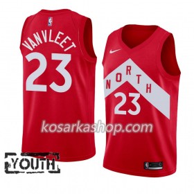 Dres Toronto Raptors Fred Vanvleet 23 Nike 2018-19 Crvena Swingman - Dječji